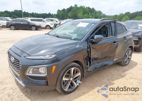 2019 Hyundai Kona Ultimate z USA, uszkodzony, nr VIN KM8K53A50KU378154